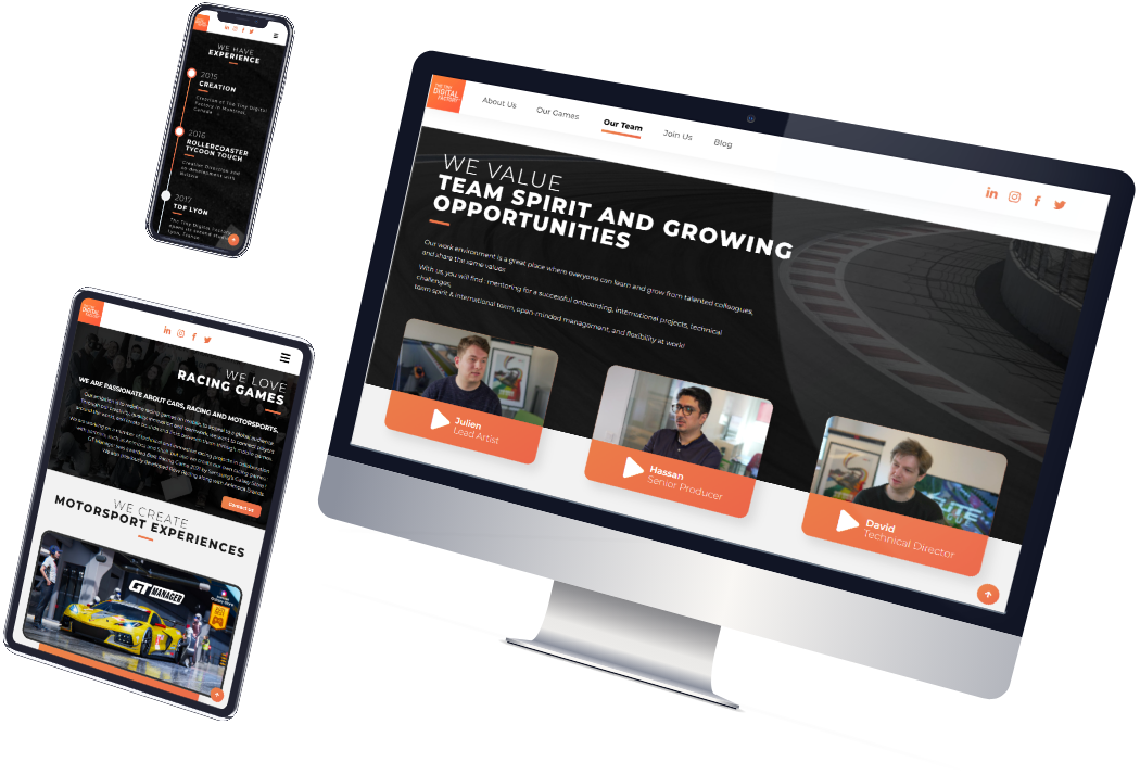 Création site web - Tiny Digital Factory