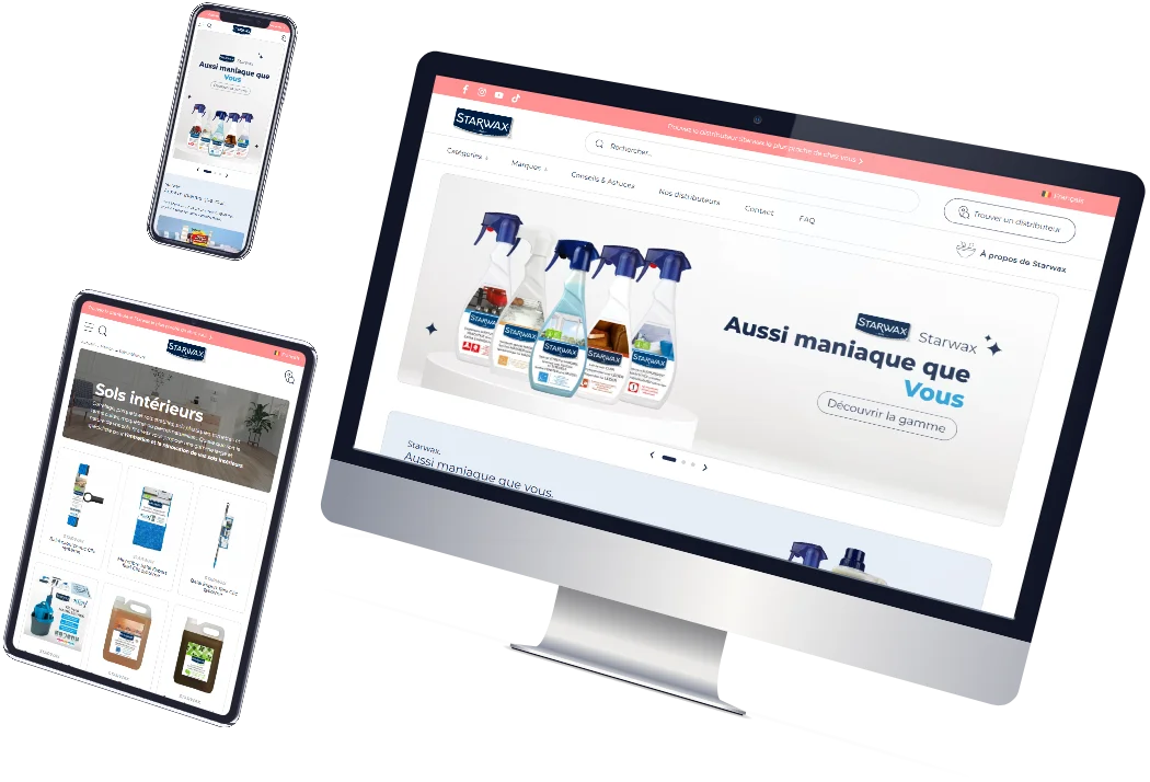 Création du site fonctionnel Radiance